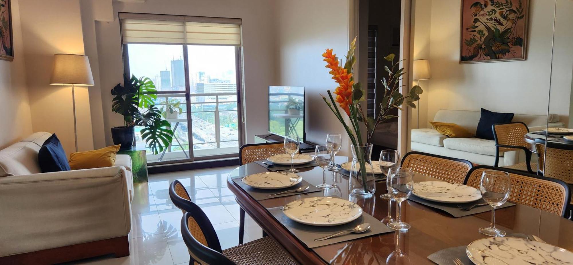 Casa Antonio At Fairway Terraces Family Penthouse 2Br Wi-Fi Nr Golf, Airport, Fort Bgc Manila Eksteriør billede